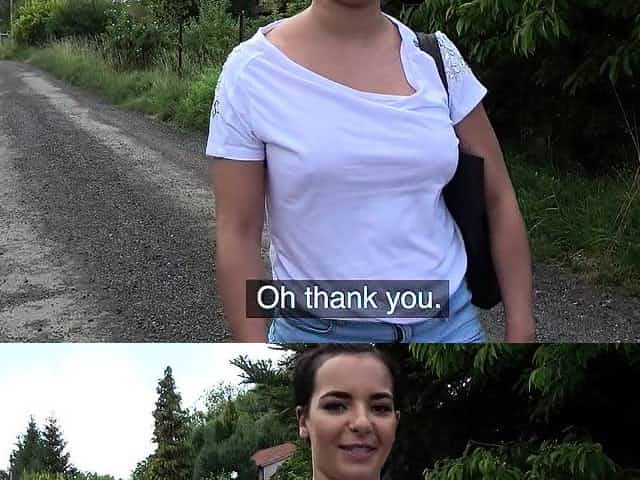 Public Agent Hot tourist Sophia Laure fucked and creampied
