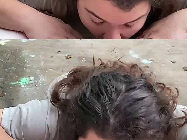 Pissy Emmy - mother I'd like to fuck Sucks Jock In Backyard