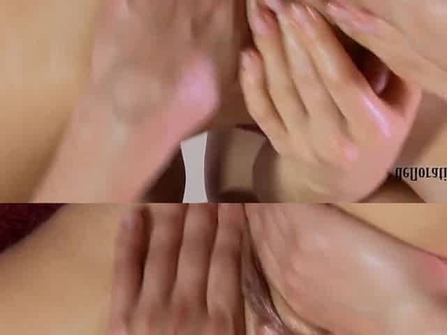 Hardcore virgin twat massage orgasms