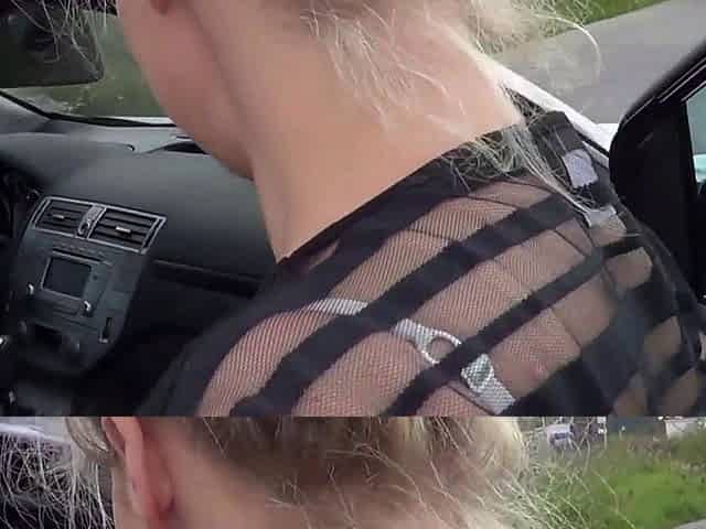 Amateur Blond Give Nice POV Blowjob