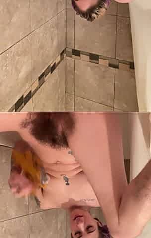 Hairy Pussy Panty Stuffing