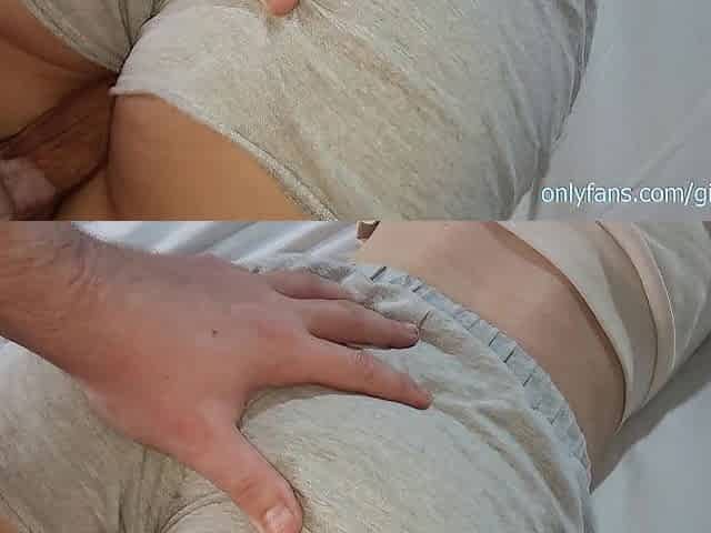 Free Use My PAWG Stepsister that wasn't Waiting Such Massage Ending