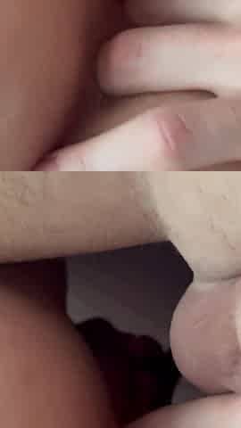 Teen rubs her twat and gets drilled hard in her virgin arsehole
