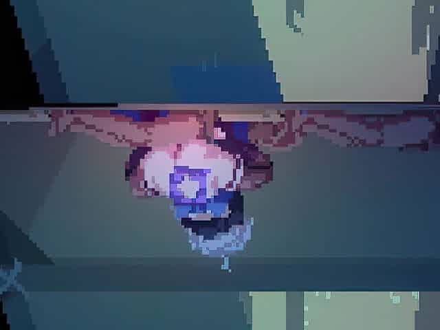 2D Anime Game - Cute ninja comics beauty dominates and squeezes cum