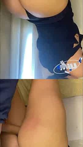 Submit your Brazilian gf for a red-hot facial with yam-sized manstick and ass! Cum inwards the torrid towheaded with short hair