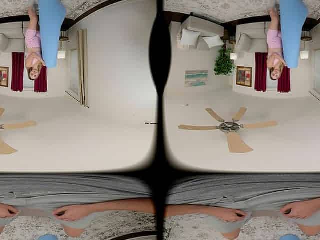 Blonde Stepsister Does Nude Yoga