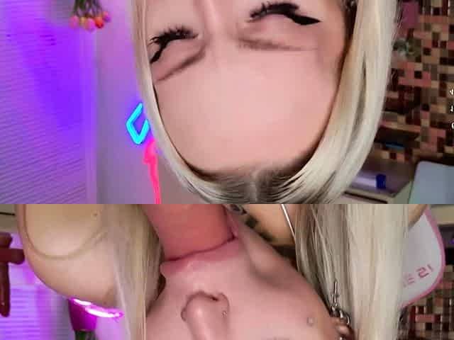 Hottest Amateur 19yo Blonde Teen going solo on Webcam