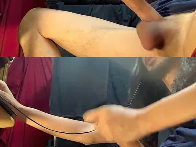 large knob rope cum blast masturbation solo play lengthy 9" penis shlong large full balls bbc latino spunk flow