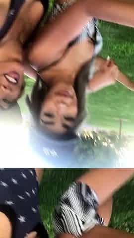 Amateur outdoor fuck from dawn to dusk