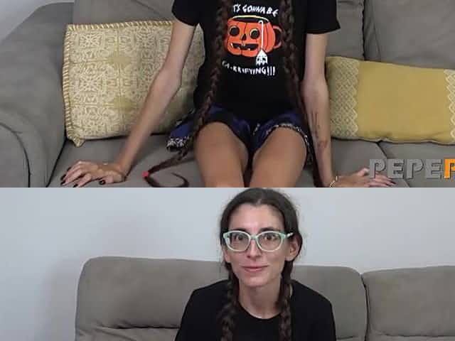 Doll-like bodied sweetheart makes her porn debut in a SPECTACULAR WAY!!