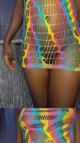 Large booty black step sis goes nasty in the kitchen