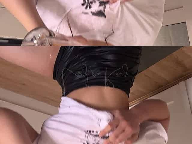 BUTT TRICKLING EJACULATION. Fitness Honey Wishes to Get Moist and Ride Your Jock