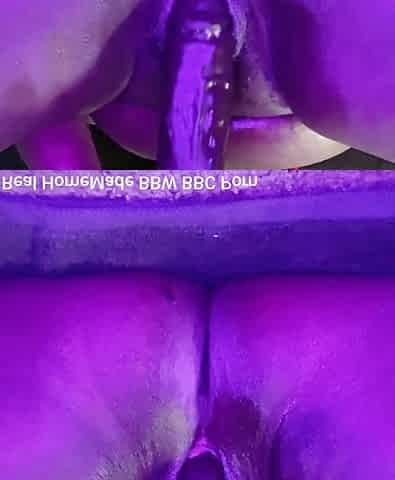 Pounding My Pussy with Big Dildo Stimulating My Big Clit