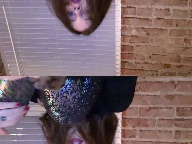 Beautiful teen brunette Jessica Sinn masturbates