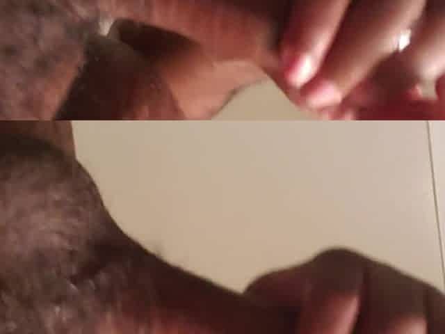 Masterbating in hotel room