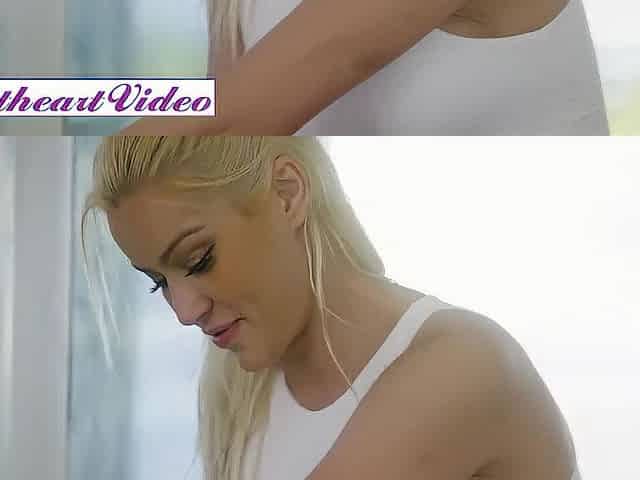 SWEETHEARTVIDEO - Sultry Blondes Explore Ardent Scissoring, Snatch Licking And Moist Lesbo Kisses