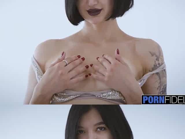 Madison Quinn - Black Lipped Beauty