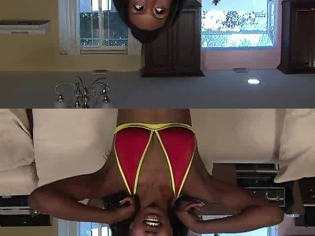 Royce Rae Likes To Screw Hard Ebony Dong With Her Fascinating Black Vagina SQF