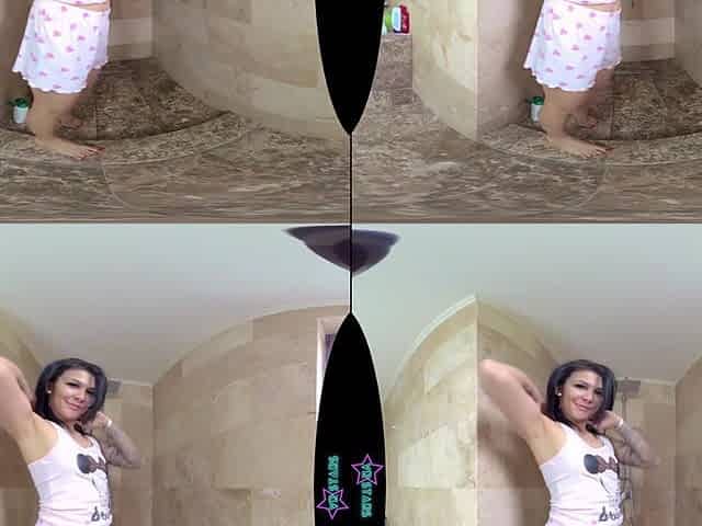 Shower And Pussy Rubbing With Squirting - VRStars
