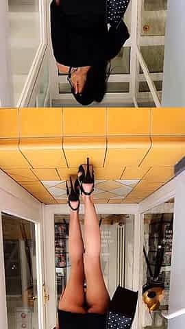 Maitresse Madelines solo foot fetish POV