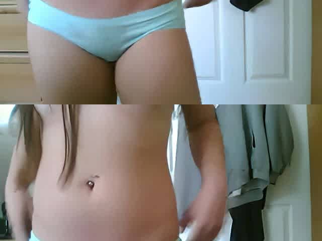 Awesome Chinese girl stripes her clothes off on webcam