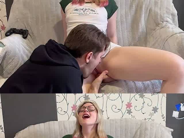We played on desire, she got fucked, and I cumshot on ass. Foot fetish handled by teenager with glasses.
