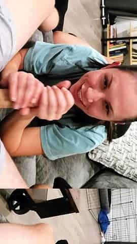 Amateur Teen Blowjob On Adult Webcam Show