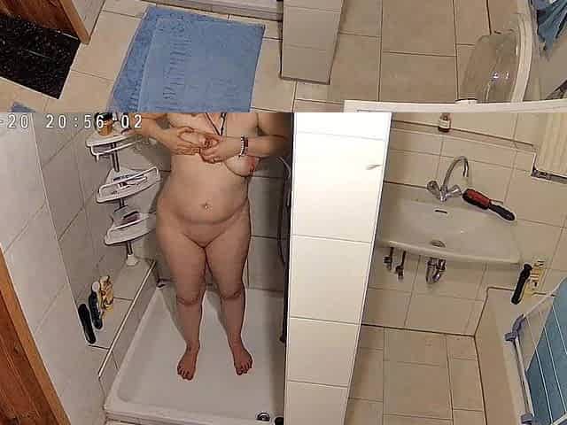 Caught Relaxing in the Shower