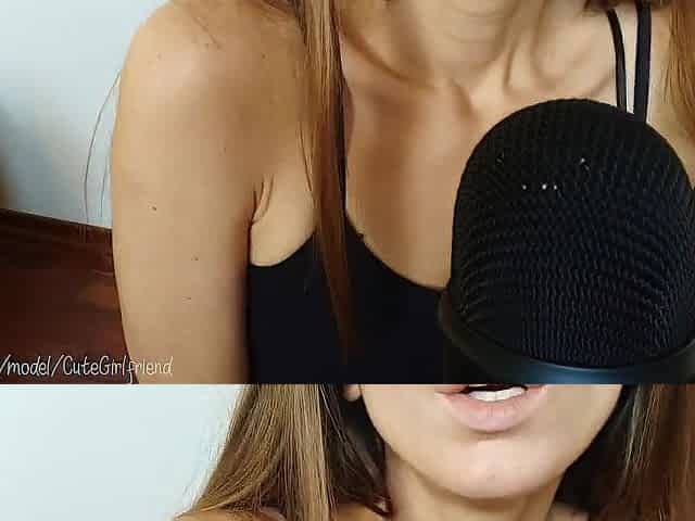 Banana fellatio ASMR food fetish