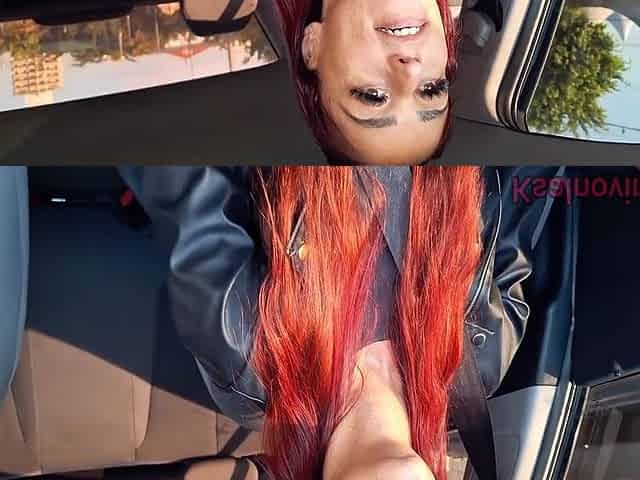 Naughty App Driver Catches Passenger Masturbating Behind... And Now???
