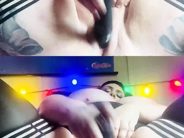 Sexy hottie Anetta Keys enjoys a solo toy masturbation