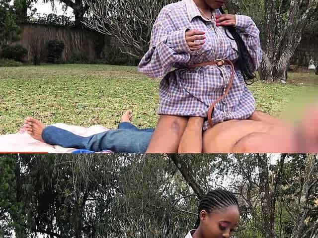 Bubble Butt Black Babe Drilled Deep
