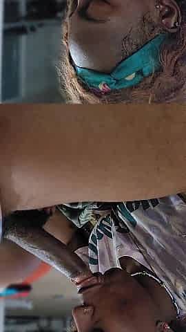 Banged her mouth and it overflowed with cum