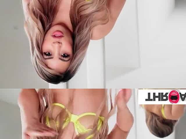 Asian Blondie Finds Out What Being Throated Is All A With Lexi Samantha, John Strong And Samantha Strong