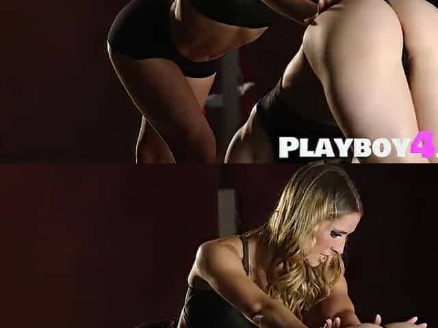 Large booty Riley Reyes excitement post workout posing in hawt training garments
