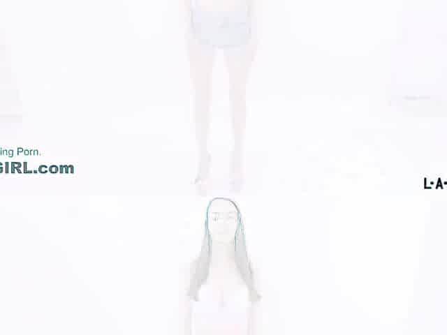 spruce brunette hair model gets screwed at a modeling try-out