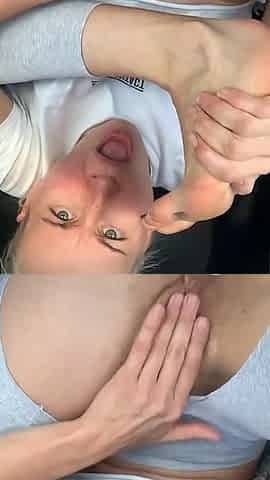 Suck Toes and Fingering Ass