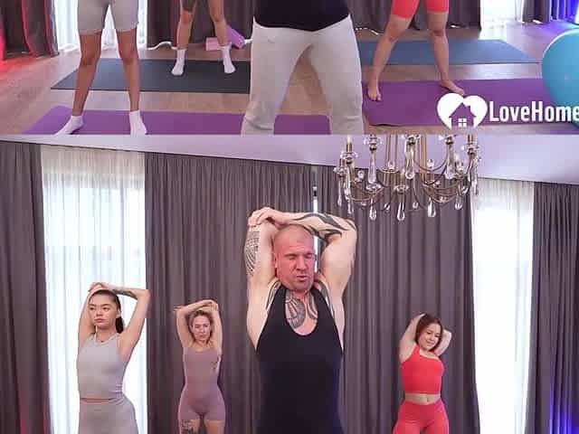 My fitness instructor picked me for shagging