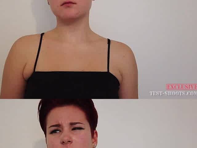 Nude Video Casting with Sexy High School Student Puffy Nipples Owner Marija