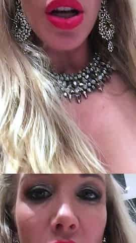 Blonde MILF with Big Boobs Playing Cam Free Porn