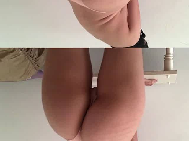 Girl White Big Ass Asks for Penis Moaning While Talking Asrm