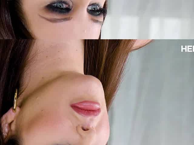 Seductive brunette milf experiences rough anal with massive throbbing dick now
