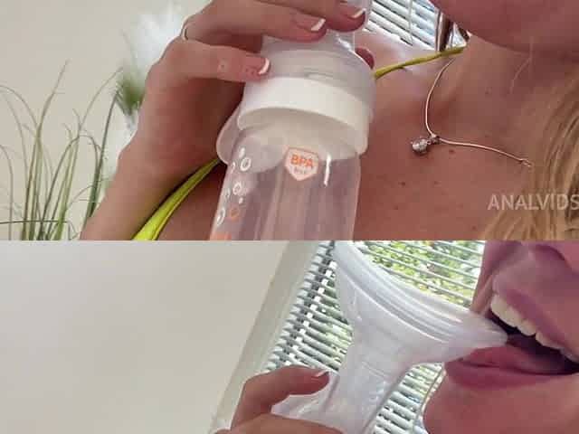 MILF Claudia Macc Breast Milk Fetish