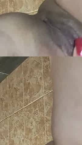 Sex in The Bathroom, Fuck and Cum Wildly on My Face and Eyes