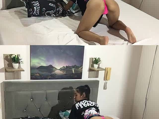 My hawt girlfriend makes lascivious episode masturbating for me