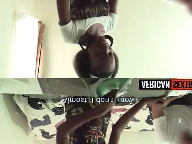 Slim 18yo Black Maid Naked & Railed COARSE By BWC American Boss