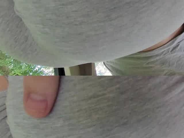 Stepsister's Hawt Shorts making me Insane but This babe solely allows Me to touch Her Butt