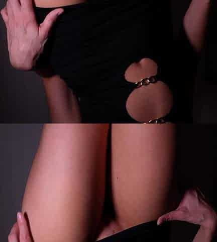 Dildo Riding with Feet View