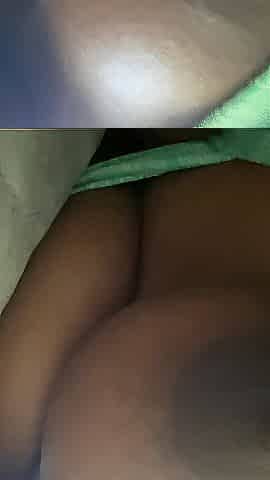 HAWT BLACK PLAYS WITH HER OWN BREAST