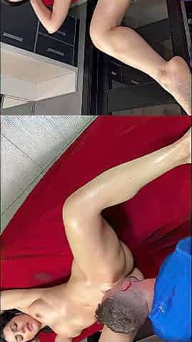 Natural Italian Brunette hair Valentina Nappi Tantric Massage and Sex